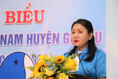 Tổ chức thành công Phiên thứ nhất Đại hội điểm Đại hội Đại biểu Hội Liên hiệp Thanh niên Việt Nam huyện Gò Dầu lần thứ VII, nhiệm kỳ 2024 – 2029