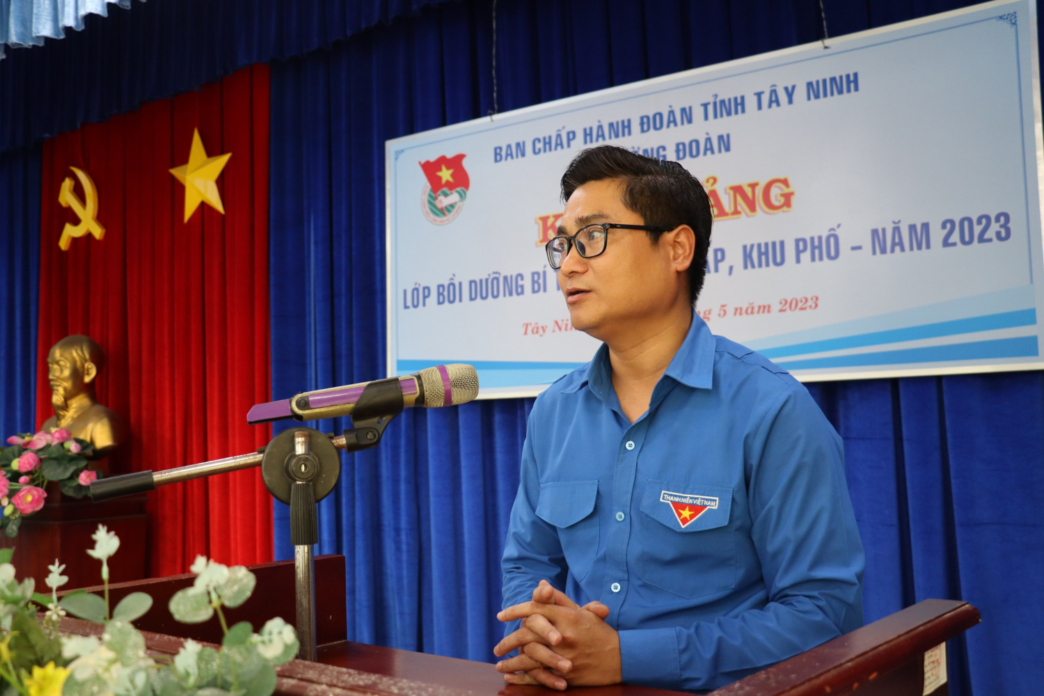 Tây Ninh: Tập huấn Bí thư chi đoàn ấp, khu phố; chi đoàn trong doanh nghiệp ngoài nhà nước và trên địa bàn dân cư năm 2023.
