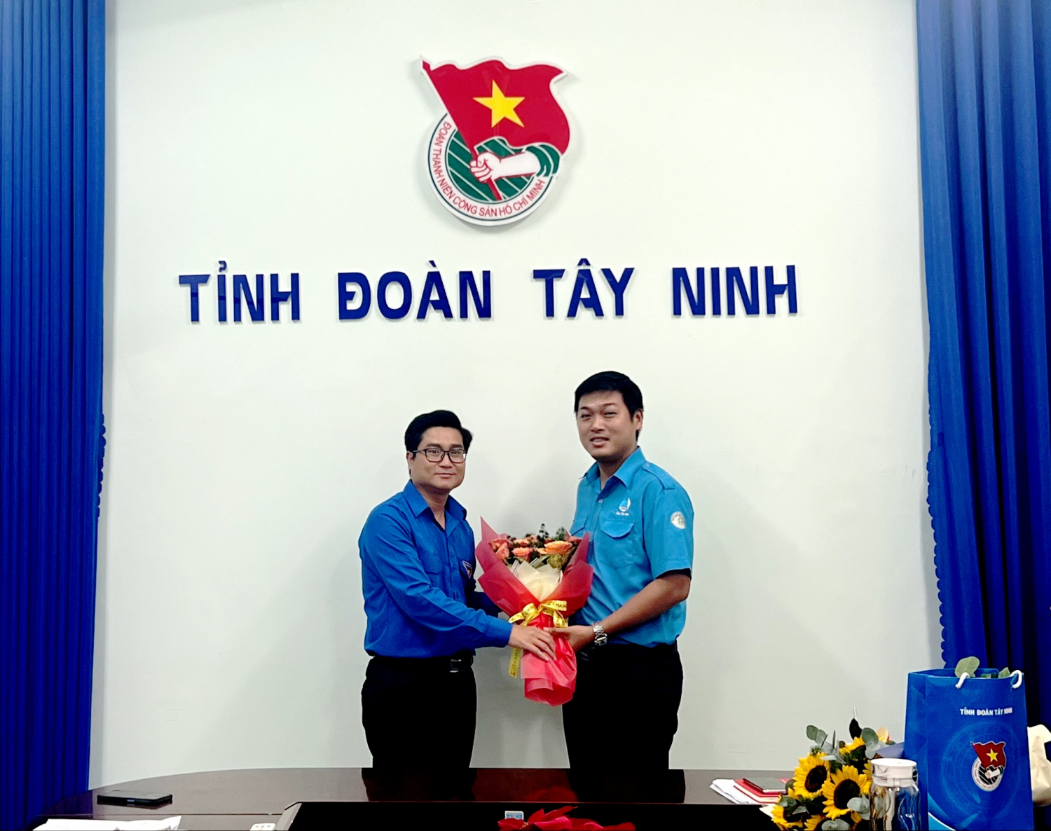 Anh Trần Đăng Tiến giữ chức Chủ tịch Hội LHTN Việt Nam tỉnh Tây Ninh, khóa VII, nhiệm kỳ 2019-2024