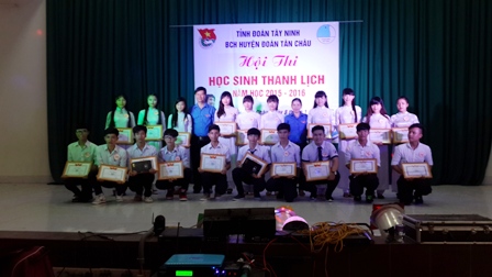 Tân Châu tổ chức Hội thi “Học sinh thanh lịch” năm học 2015 – 2016
