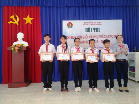 HĐĐ Châu Thành: Tổ chức hội thi Chỉ huy Đội giỏi và phụ trách sao giỏi năm học 2015 – 2016