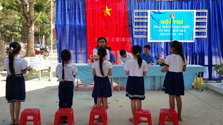 Hội đồng Đội xã Tân Hòa – Suối Ngô phối hợp với Phòng Giáo dục huyện tổ chức hội thi phụ trách sao giỏi vòng cụm năm học 2015 – 2016