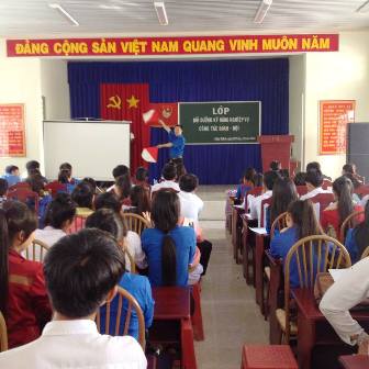 Châu Thành: Khai giảng lớp tập huấn kỹ năng, nghiệp vụ công tác Đoàn - Hội năm 2016