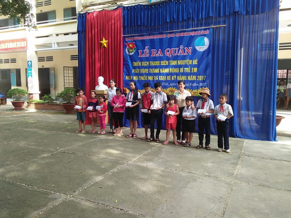 Dương Minh Châu tổ chức điểm Ngày hội thiếu nhi Việt Nam và trại hè kỹ năng