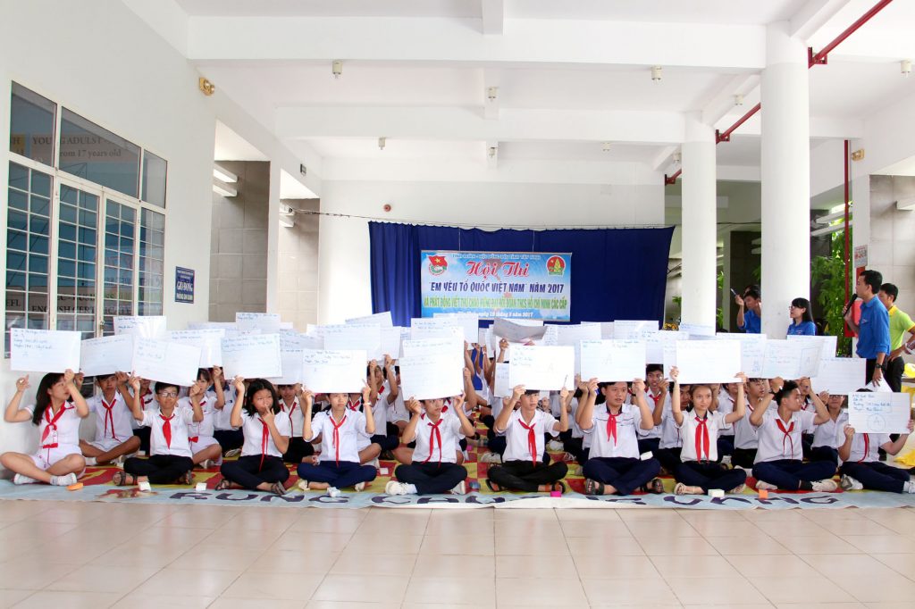 Hội thi Em yêu Tổ quốc Việt Nam, năm học 2016 - 2017