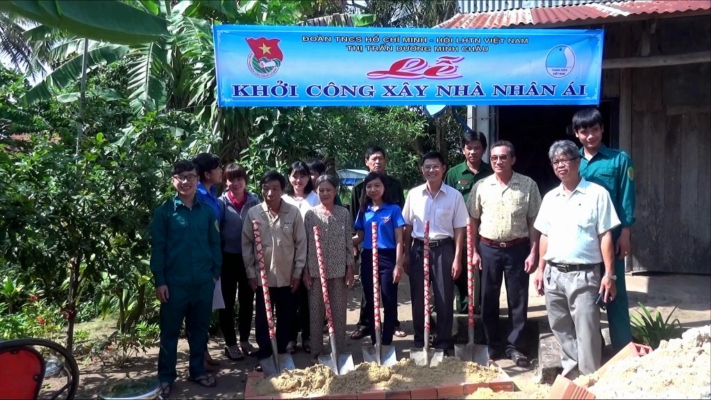 Huyện đoàn Dương Minh Châu: Khởi công xây nhà nhân ái cho đoàn viên khó khăn
