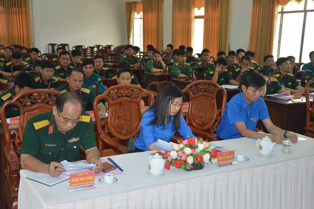 Đoàn Thanh niên Bộ CHQS tỉnh Tây Ninh: Tổng kết công tác Đoàn và phong trào thanh niên năm 2017, Tháng Thanh niên năm 2018
