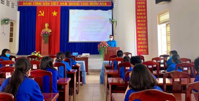 Tây Ninh: đánh giá công tác tuyên truyền các nghị quyết, chủ trương của Đảng; nghị quyết, kết luận, chương trình của Đoàn trong đoàn viên, thanh niên.
