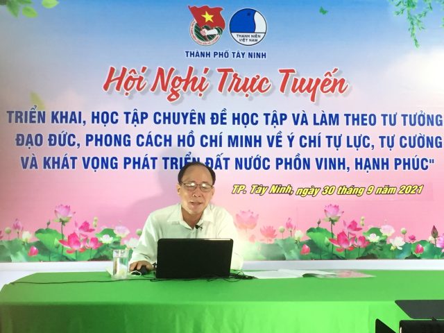 Thành đoàn Tây Ninh tổ chức học tập chuyên đề năm 2021