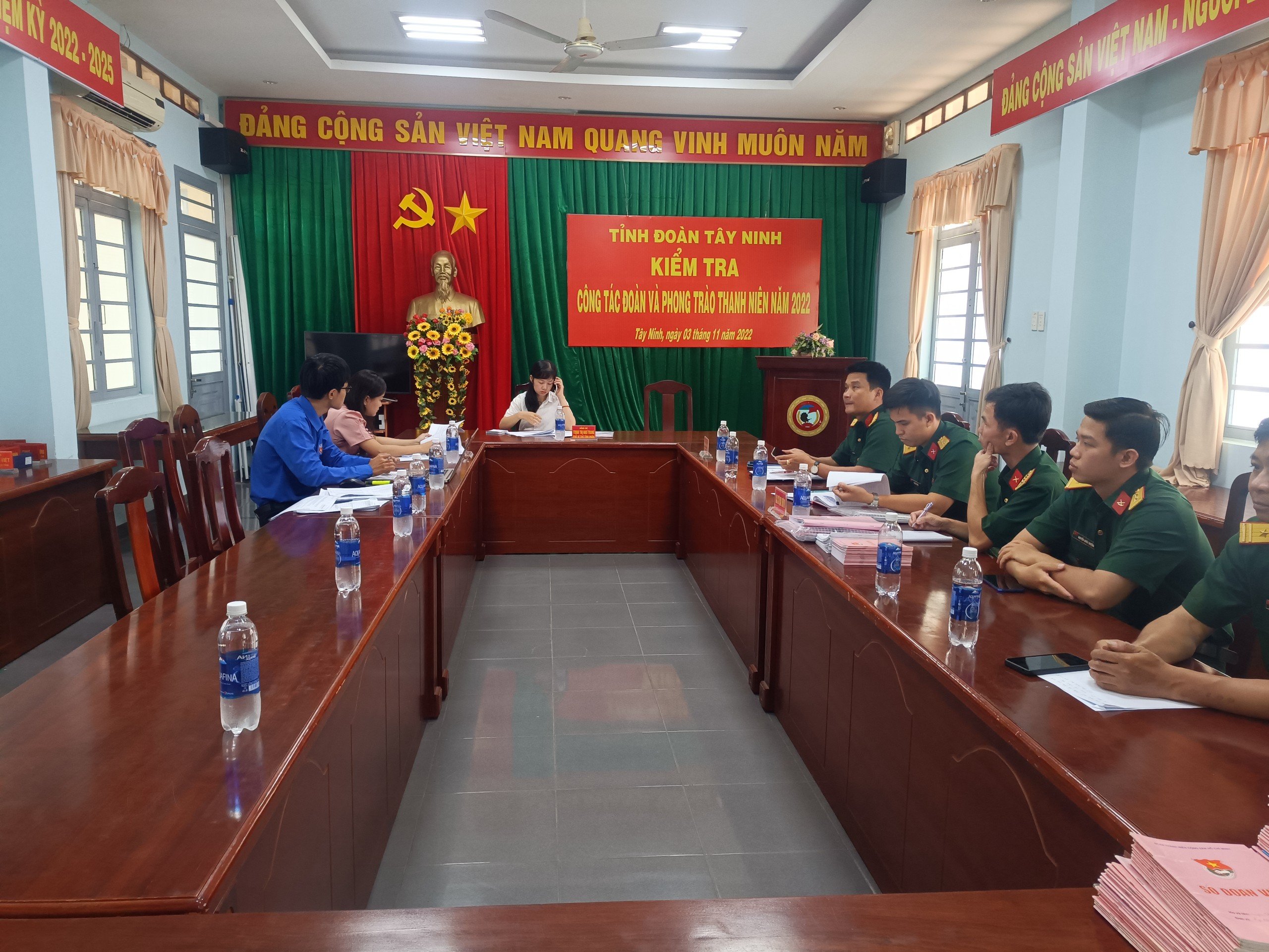 Tỉnh đoàn Tây Ninh hoàn thành kiểm tra công tác Đoàn và phong trào thanh thiếu nhi, công tác Hội và phong trào thanh niên năm 2022