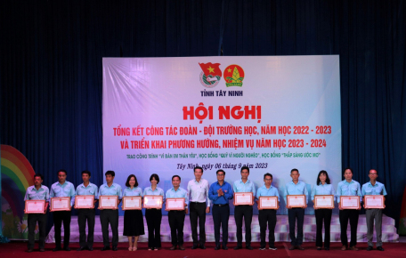 Tây Ninh: Hội nghị Tổng kết công tác Đoàn – Đội trường học, năm học 2022 – 2023