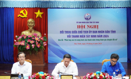 Thanh niên Tây Ninh cùng nhau quyết tâm xây dựng quê hương  ngày càng giàu đẹp