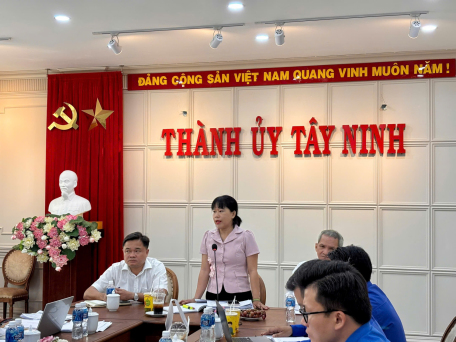 Ủy ban Kiểm tra Tỉnh đoàn Tây Ninh kiểm tra, giám sát chuyên đề năm 2024