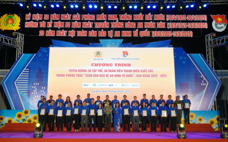 Khai mạc Hội trại Tuổi trẻ vì an ninh tổ quốc khu...
