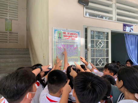 Mô hình “Em yêu tên gọi trường em” – giáo dục truyền thống từ những câu chuyện gần gũi