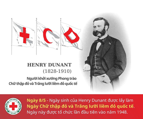 Ý NGHĨA NGÀY CHỮ THẬP ĐỎ VÀ TRĂNG LƯỠI LIỀM ĐỎ QUỐC TẾ (8/5)