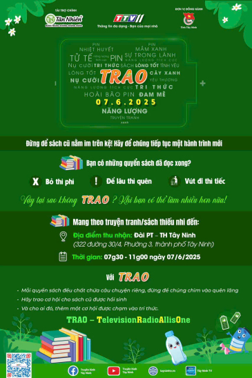 Ngày hội “TRAO” – Gửi đi yêu thương, nhận lại ý nghĩa