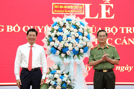 Thiếu tướng Vũ Như Hà giữ chức Giám đốc Công an tỉnh Tây Ninh