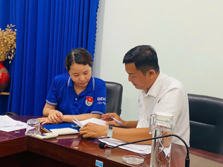 Ủy ban Kiểm tra Tỉnh đoàn Tây Ninh kiểm tra chuyên đề năm 2025