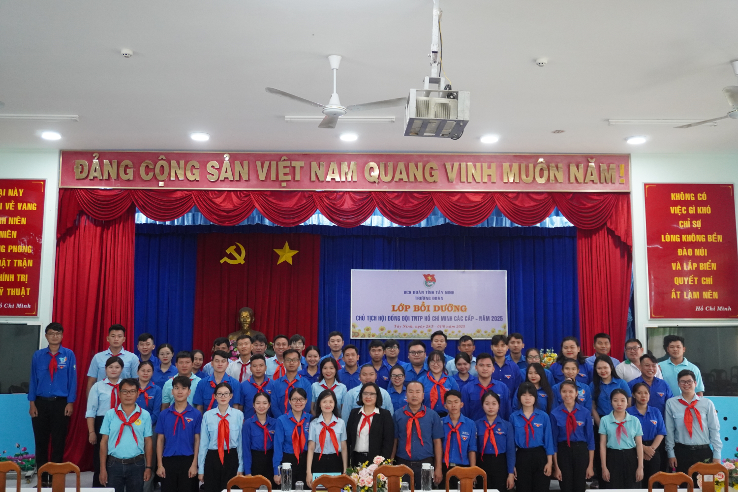 Khai giảng Lớp bồi dưỡng Chủ tịch Hội đồng Đội TNTP Hồ Chí Minh  các cấp năm 2025