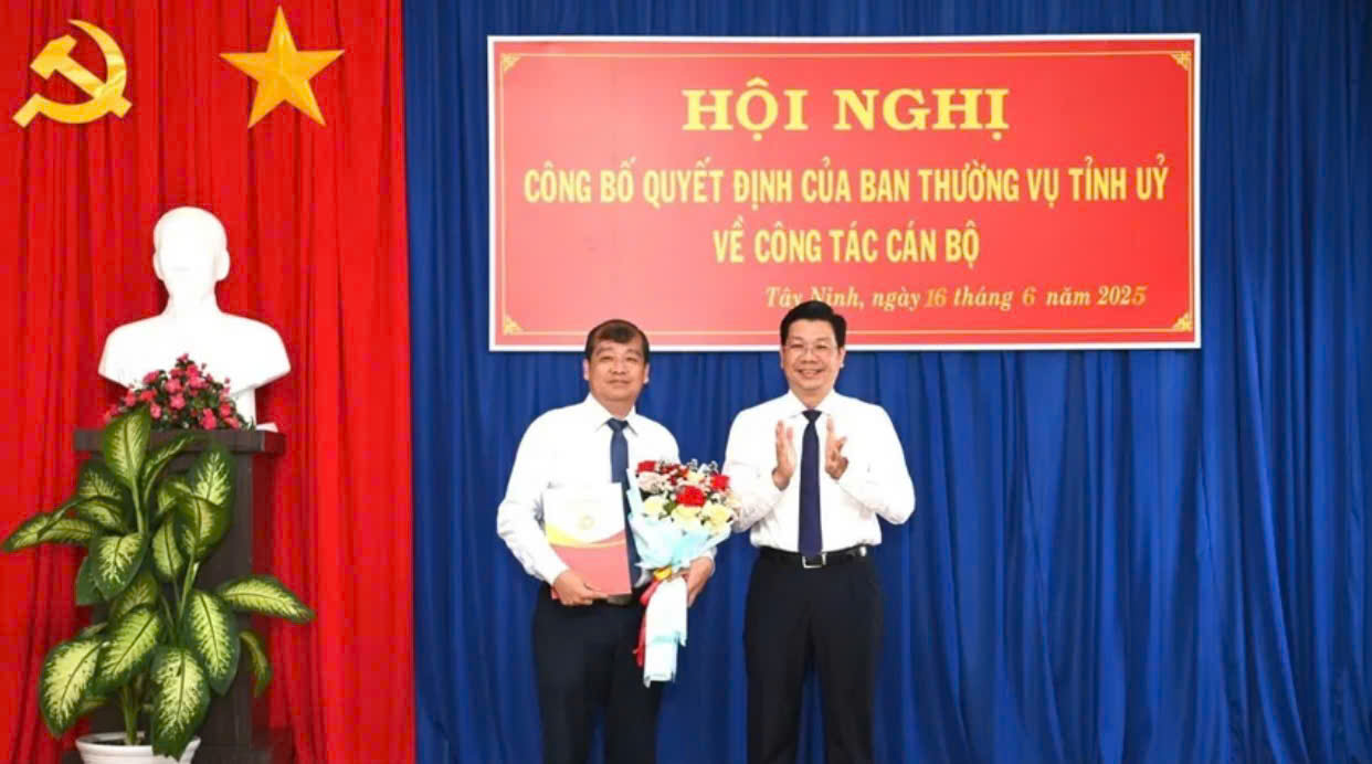Ông Võ Đức Trong làm Trưởng ban Tổ chức Tỉnh ủy Tây Ninh
