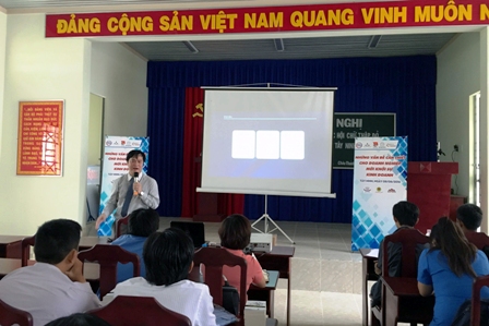 Hội LHTN Việt Nam tỉnh phối hợp cùng Trung tâm nghiên cứu kinh doanh và hỗ trợ doanh nghiệp (BSA): tập huấn “Những vấn đề cần thiết cho doanh nghiệp mới khởi sự kinh doanh”