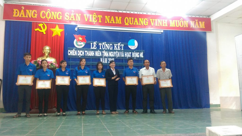 Tổng kết Chiến dịch Thanh niên tình nguyện và hoạt động hè năm 2018 ở huyện Dương Minh Châu