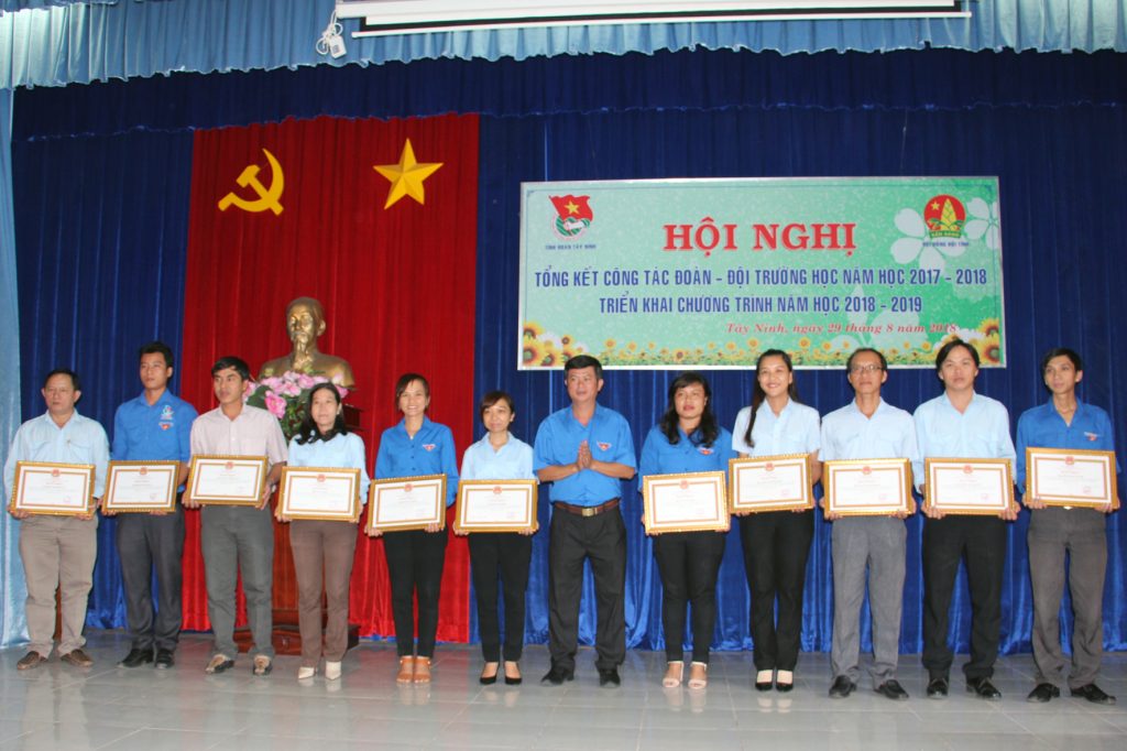 Tây Ninh: Tổng kết công tác Đoàn - Đội trường học, năm học 2017 - 2018