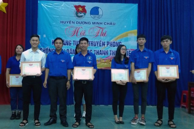 Huyện đoàn Dương Minh Châu: Tổ chức Hội thi Tuyên truyền phòng, chống mại dâm trong thanh thiếu niên