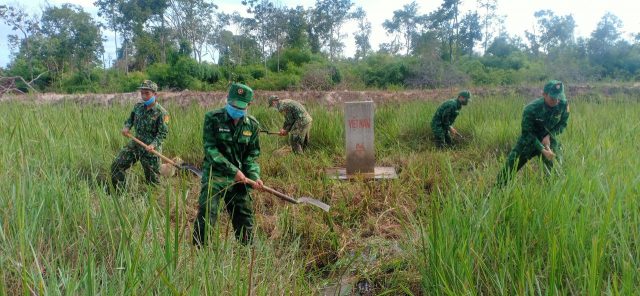 Tuổi trẻ Biên phòng Tây Ninh: Ngày Chủ nhật xanh trên biên giới