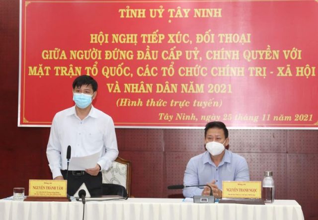 Bí thư Tỉnh ủy Tây Ninh: không để xảy ra những tồn đọng, kéo dài, gây bức xúc trong Nhân Dân